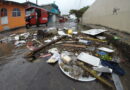 Retiraron cuadrillas de Centro toneladas de basura arrastrada por la lluvia hacia las rejillas