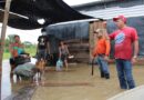 Señales de potencial inundaciones en Tabasco