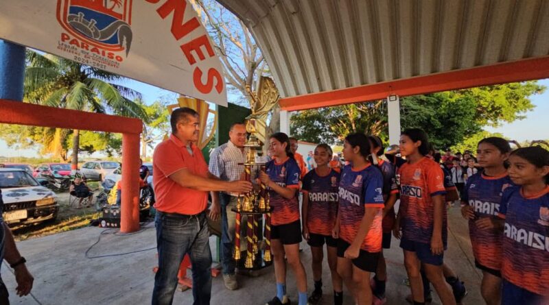 Concluye con éxito Copa Navideña Paraíso 2025