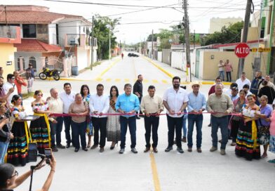 Tienen nuevas calles familias de Puerto Ceiba, Paraiso