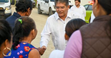 Con nueva obra, alcalde Alfonso Baca Sevilla beneficia con agua a familias de la colonia Quintín Arauz, Paraíso 