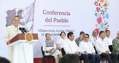 Presidenta Claudia Sheinbaum Pardo reconoce gestión de Javier May Rodríguez